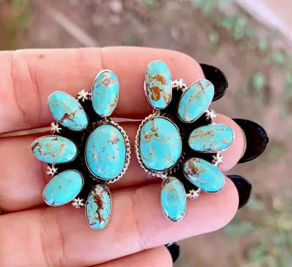 Oval Drop Earring